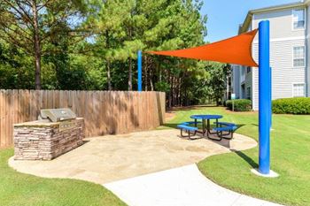 Picnic grilling area